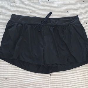 Like new black Aerie shorts “the hugger”.